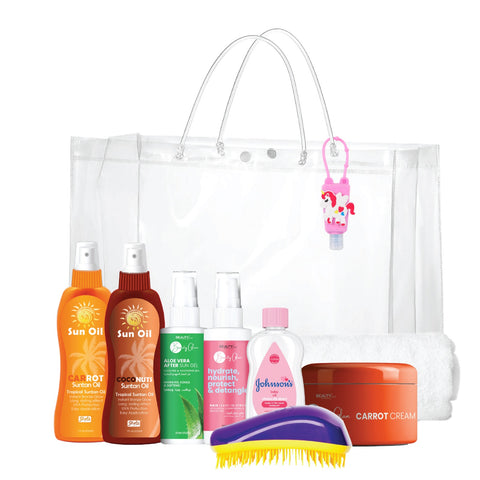 Summer Glow Tanning Kit, Beach Bag Edition