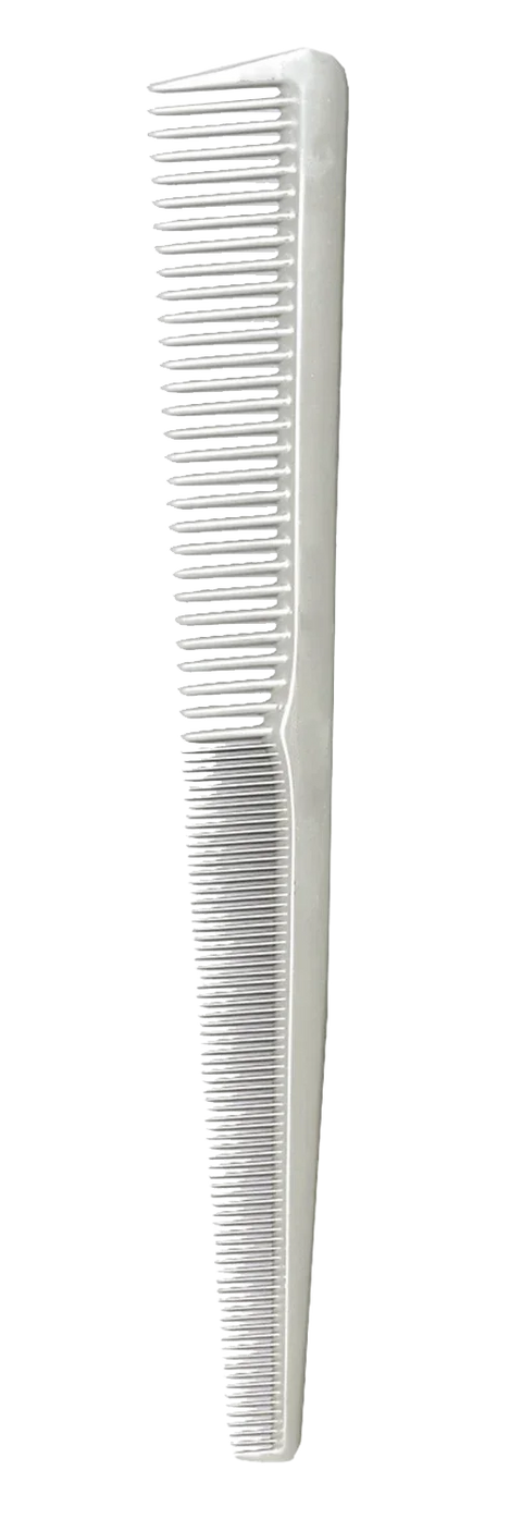 Top Fashion Moustache White Comb