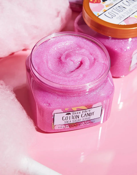 Tree Hut Cotton Candy Shea Sugar Scrub 510g, image 3