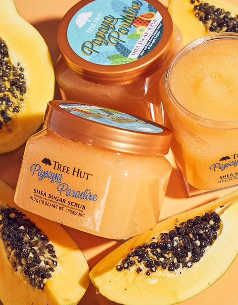 Tree Hut Papaya Paradise Shea Sugar Scrub 510g, image 2