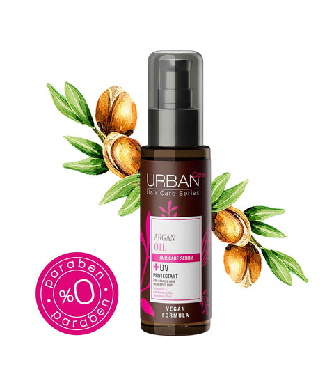Urban Care Argan Oil and Keratin Hair Serum 75ml, image 2