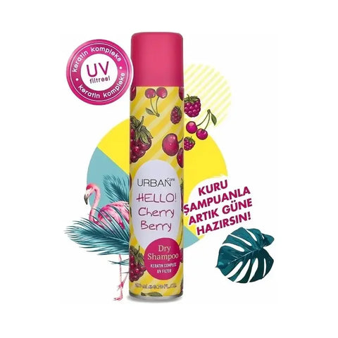 Urban Care Hello Cherry Berry Dry Shampoo 200ml, image 2
