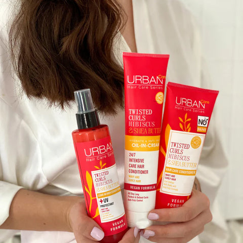 Urban Care Twisted Curls Hibiscus & Shea Butter Oil-In-Cream Conditioner 157ml