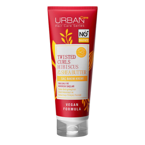 Urban Care twisted curls hibiscus and shea butter hair care conditioner 250ML