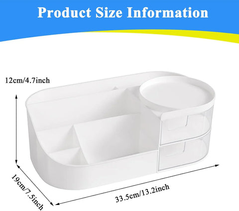 VNTY Makeup Organizer White, image 2