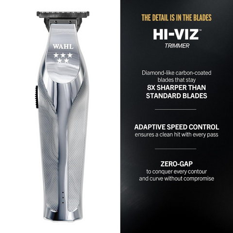 Wahl 5 Star Hi Viz Cordless Hair Trimmer, image 6