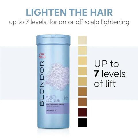 Wella Blondor Multi Blonde Lightening Powder 400g, image 4