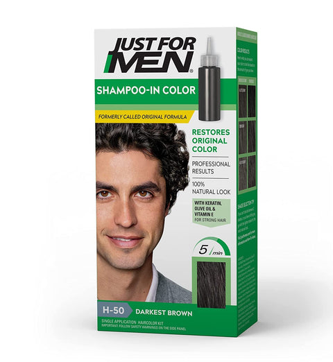 Just For Men H50 Darkest Brown E1030 - Hair Color