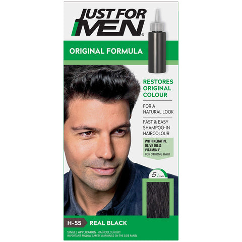 Just For Men H55 Real Black E1025 - Hair Color