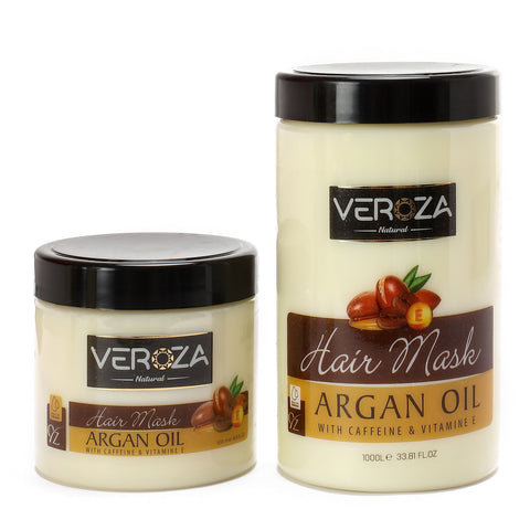 Veroza Argan Oil with Caffeine & Vitamin E Hair Mask