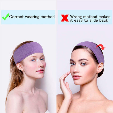 Beauty Glam Sv0233 Skin Care Adjustable Headband