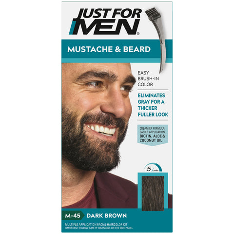 Just For Men M45 Dark Brown E1115 - Moustache & Beard