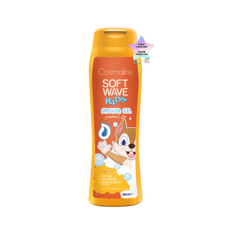 Cosmaline Soft Wave Kids Shower Gel Apricot 400ml