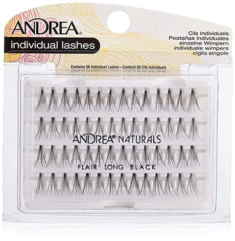 Andrea Naturals Flair Long Black Individual Lashes