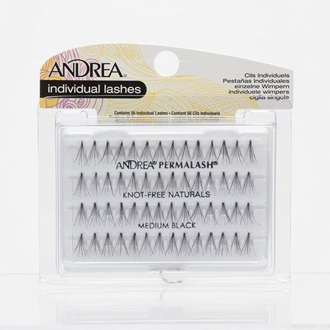 Andrea Permalash Individual Lashes Knot-Free Naturals Medium - IZZAT DAOUK Lebanon