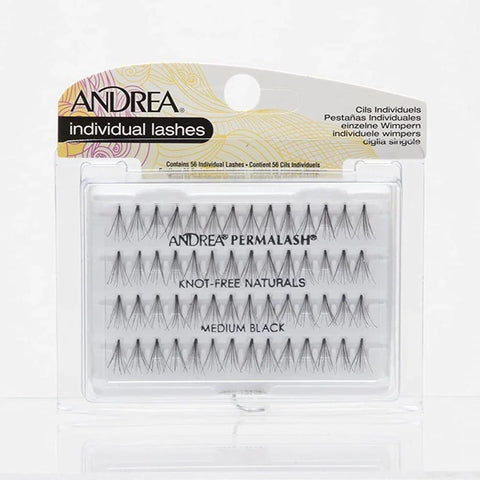 Andrea Permalash Individual Lashes Knot Free Naturals Medium