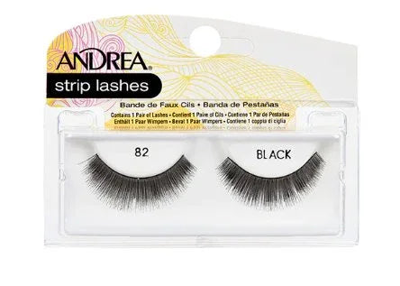 Andrea Strip Lashes Black 82