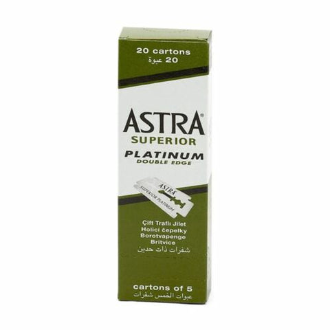 Astra Superior Platinum Double Edge 20 X5 - IZZAT DAOUK Lebanon