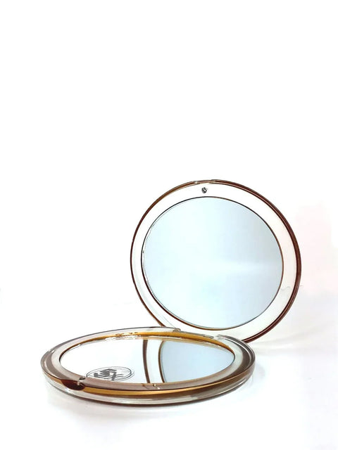 Beauty Glam Superior MR0728 Oval Acrylic Mirror with Pouch 5x