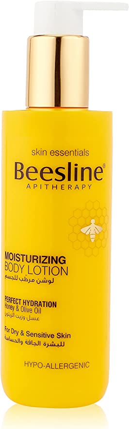 Beesline Moisturizing Body Lotion With Honey & Olive Oil 400ml - IZZAT DAOUK Lebanon