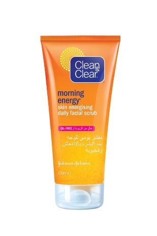 Clean & Clear Morning Energy Daily Facial Scrub 150ml - IZZAT DAOUK Lebanon
