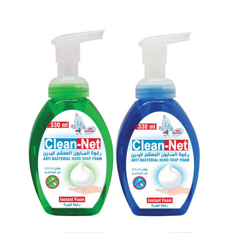 Clean-Net Antibacterial Hand Soap Foam 330ml - IZZAT DAOUK Lebanon