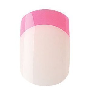 Dr. Schmidt Cala French Neon Medium Length Fake Nails - IZZAT DAOUK Lebanon