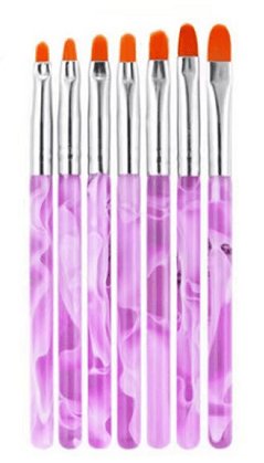 Dr. Schmidt Nail Art Brush 7 pcs - IZZAT DAOUK Lebanon