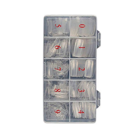 Dr. Schmidt Nail Tips 500pcs Transparent & Normal - IZZAT DAOUK Lebanon