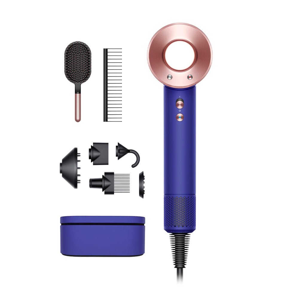 Dyson HD07 Supersonic Hair Dryer In Vinca Blue & Rose Gifting - IZZAT DAOUK Lebanon