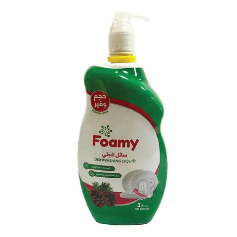 Foamy Dishwashing Liquid Pine 3.1L