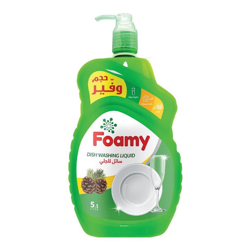 Foamy Dishwashing Liquid Pine 5.1L - IZZAT DAOUK Lebanon