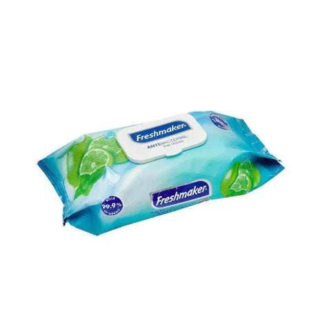Freshmaker Anti Bacterial Wipes 120 Pcs