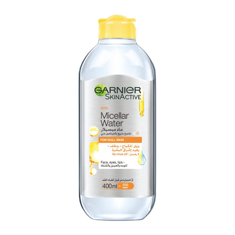 Garnier Micellar Brightening Cleanser Water with Vitamin C 400ml - IZZAT DAOUK Lebanon