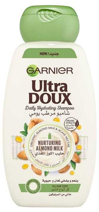 Garnier Ultra Doux Almond Milk Hydrating Shampoo 600ml - IZZAT DAOUK Lebanon
