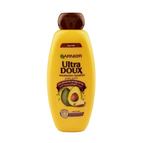 Garnier Ultra Doux Avocado Oil and Shea Butter Nourishing Shampoo 600ml
