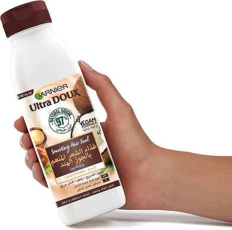 Garnier Ultra Doux Hair Food Coconut and Macadamia Conditioner 350ml, image 2