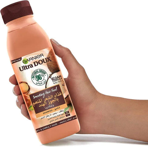 Garnier Ultra Doux Hair Food Coconut and Macadamia Shampoo 350ml, image 2