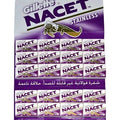 Gillette Nacet Stainless Double Edge Blades, 100 Pieces