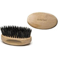 Guenzani Beard Moustache Brush, Light Wood Color - IZZAT DAOUK Lebanon