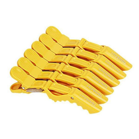 Hair Majesty Crocodile Sectioning Hair Clips, 6 Pieces, image 2