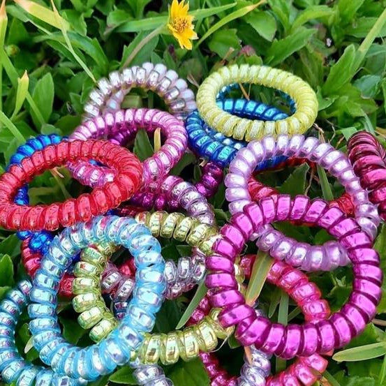 High Class Spiral Colorful Rubber Bands *2 - IZZAT DAOUK Lebanon