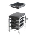 Jumbo Rich Aluminium Salon Trolley, Slim