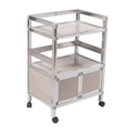 Jumbo Rich Aluminium Salon Trolley with Closet