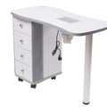 Jumbo Rich Manicure Table with Fan