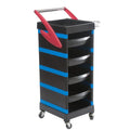Jumbo Rich Plastic Salon Trolley, Deluxe