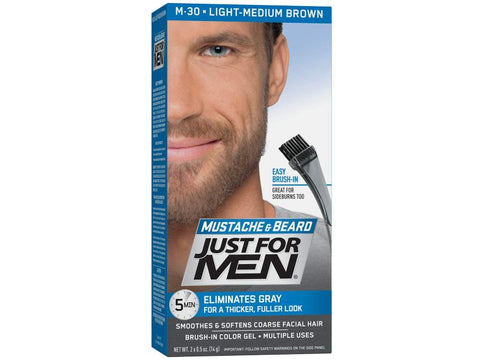 Just For Men M30 Light Medium Brown E1105 - Moustache & Beard - IZZAT DAOUK Lebanon