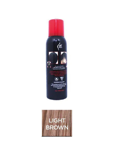 K.Keratin Hair Color Spray Thickener Light Brown