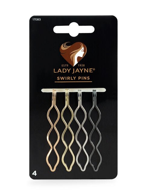 Lady Jayne 17083 Metallic Swirly Slides - Pk 4 - IZZAT DAOUK Lebanon