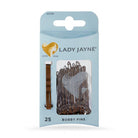 Lady Jayne Bob Pins Brn 4.5cm PK 25 2607BR - IZZAT DAOUK Lebanon